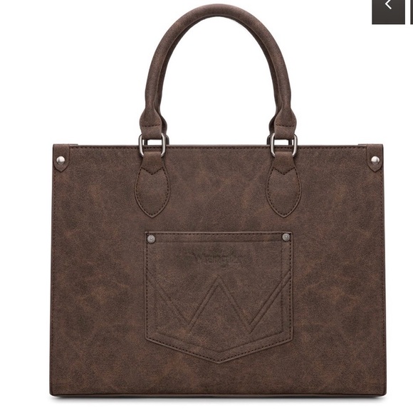 Wrangler Leopard Print Tote Bag - Picture 4 of 9